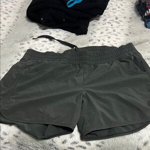 The North Face Women's Charcoal Athletic Shorts